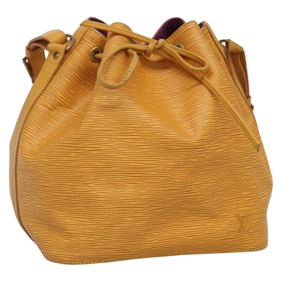LOUIS VUITTON Epi Petit Noe Shoulder Bag Yellow M44109 - Picture 1 of 16